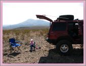 Lunch break on the trail