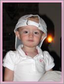 Wearing Momma's hat