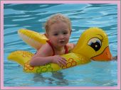Swimming with Mr. Duck