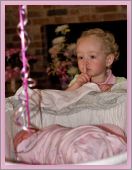 Shhh!  Baby Rachel is sleeping