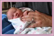 Holding hands with Daddy